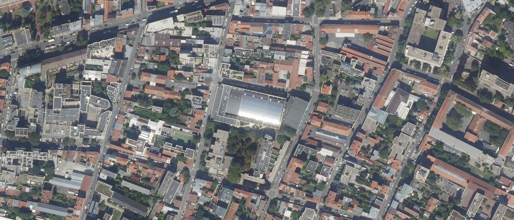 Vue aérienne de CREPS d'Ile de France - Antenne de Montreuil