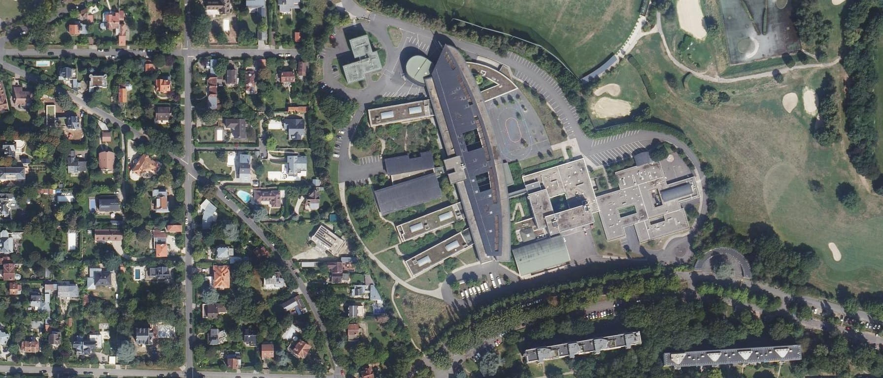 Vue aérienne de EREA Toulouse Lautrec