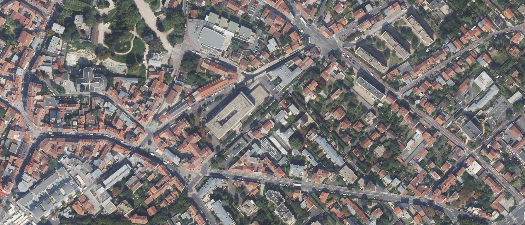 Vue aérienne de CFA IFPM