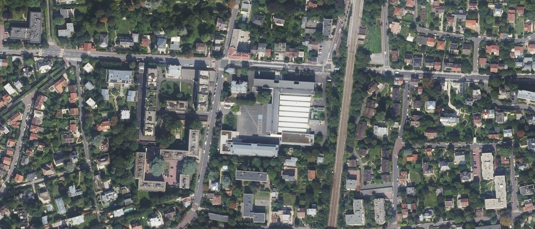 Vue aérienne de Université Paris Nanterre - Ville-d'Avray
