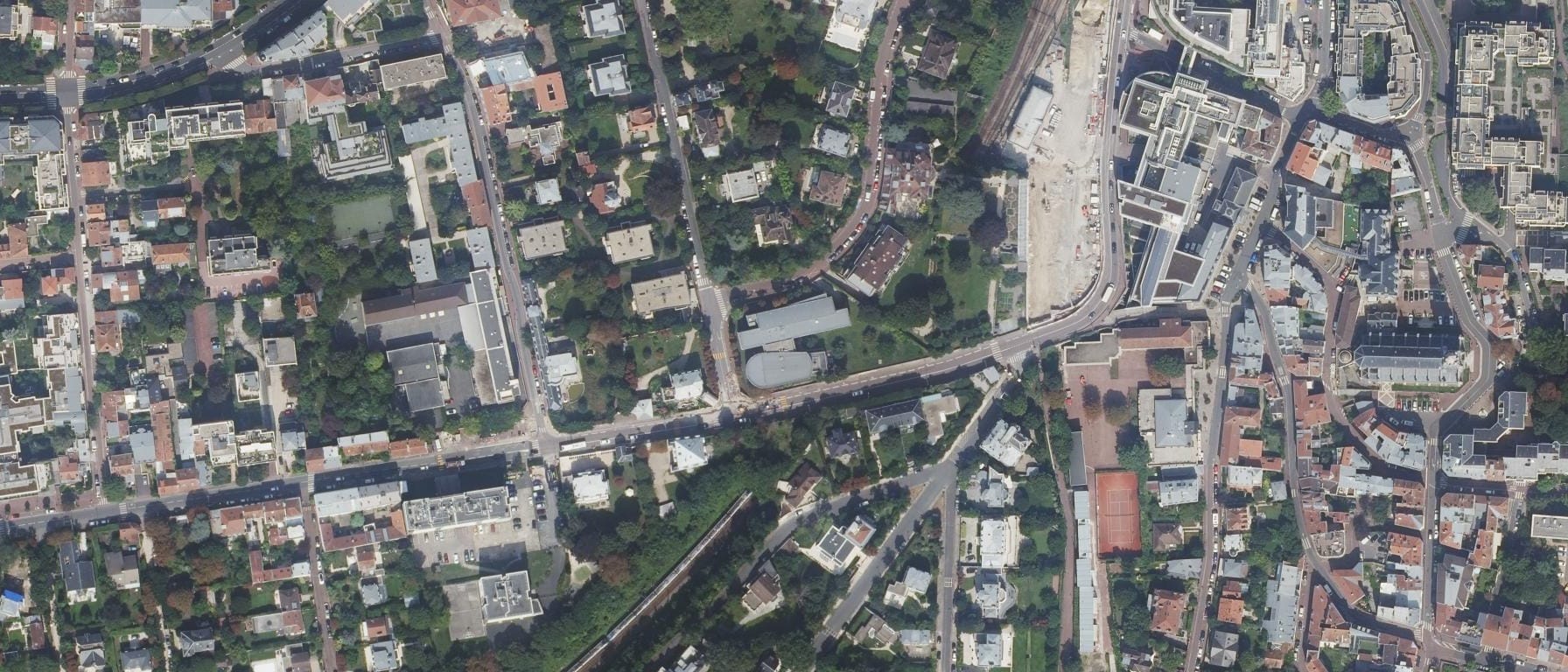 Vue aérienne de I.U.T de Ville d'Avray - Antenne de Saint-Cloud