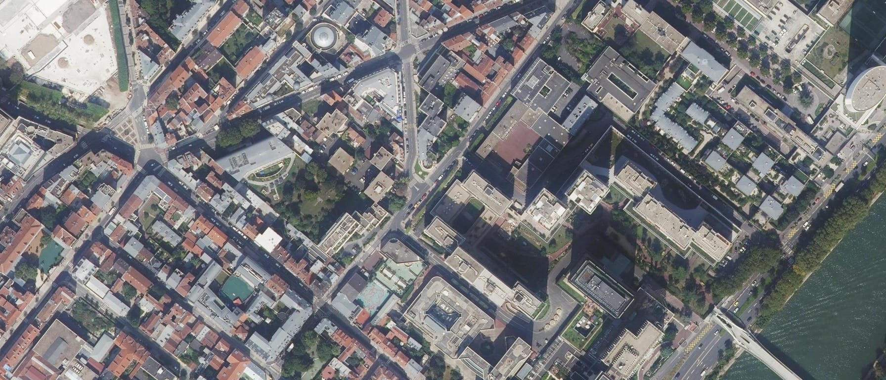 Vue aérienne de CFA CFAI MECAVENIR