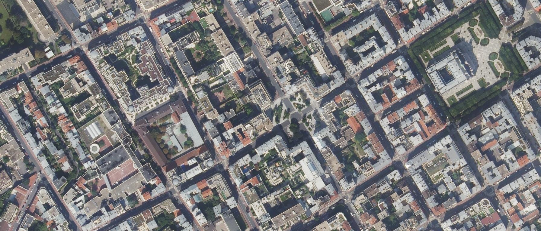 Vue aérienne de Organisme de formation-Centre de formation d'apprentis IMIE Paris Institut de la Filière Numérique - Levallois-Perret