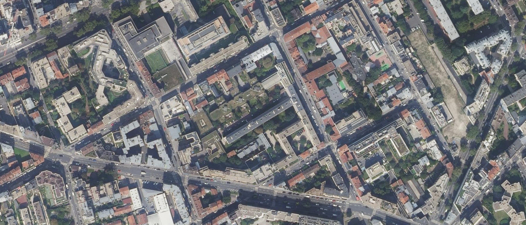 Vue aérienne de CFQ Mbway Paris Sud - IPAC Bachelor Factory - IHECF