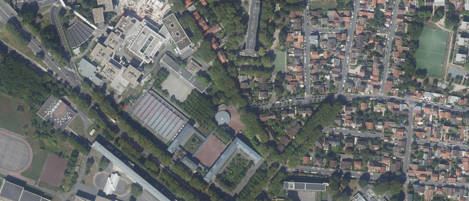 Vue aérienne de Lycée professionnel Frederic Bartholdi