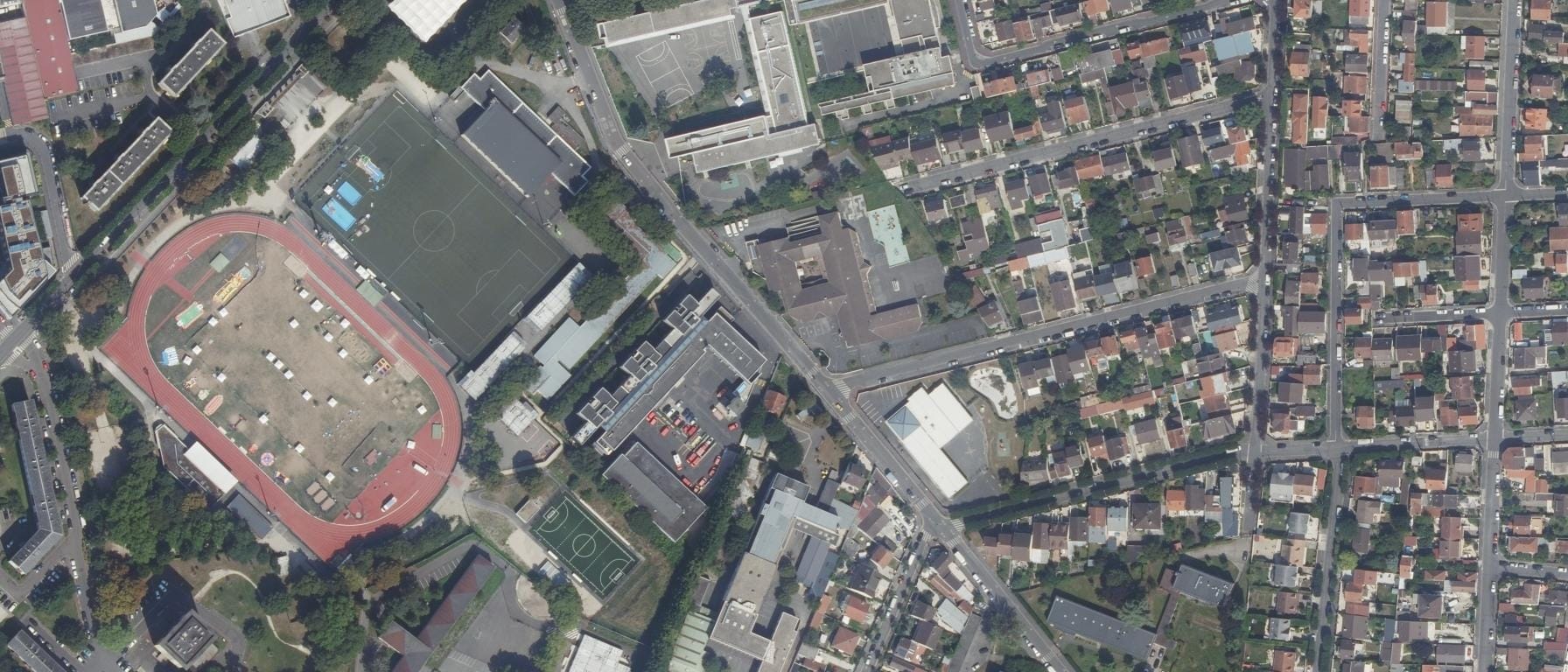 Vue aérienne de Lycée Assomption