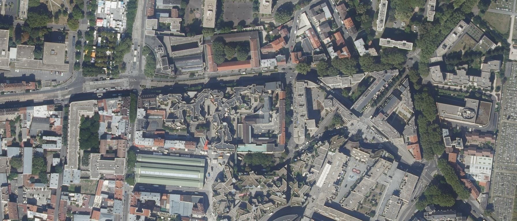 Vue aérienne de Lycée professionnel Saint Vincent De Paul