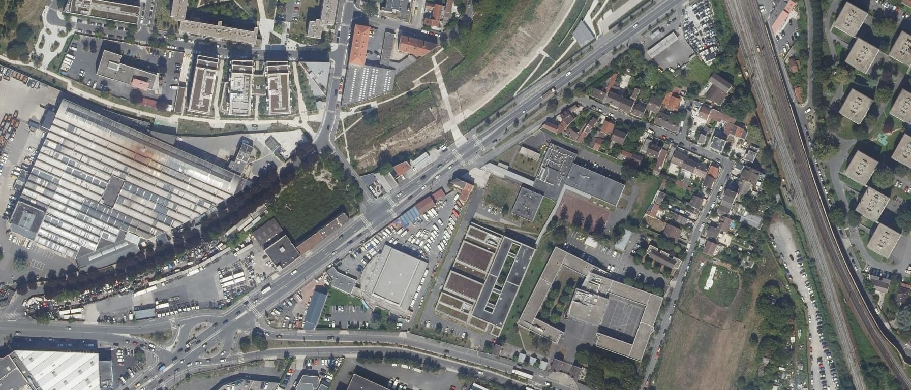 Vue aérienne de Lycée professionnel Alfred Costes