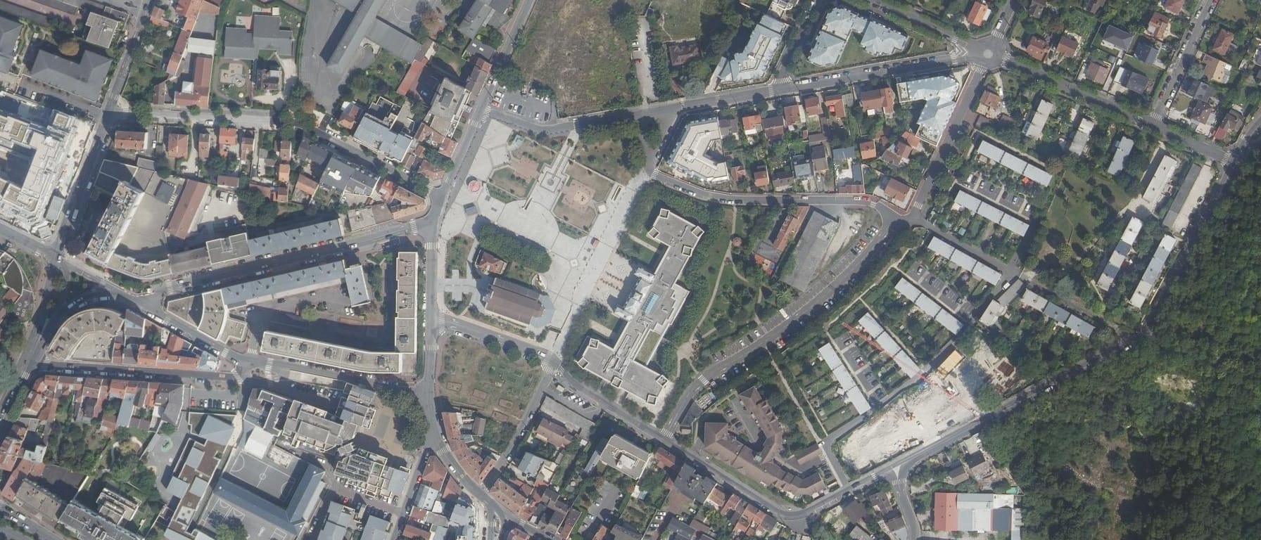 Vue aérienne de Lycée GUSTAVE EIFFEL
