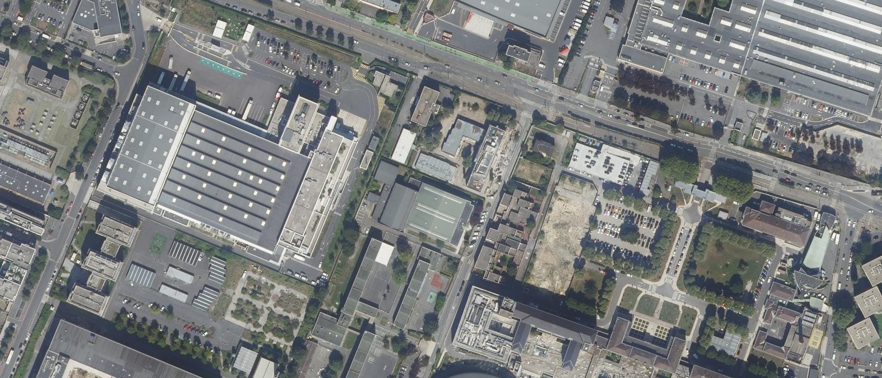 Vue aérienne de Université Sorbonne Paris Nord - Antenne de Bobigny