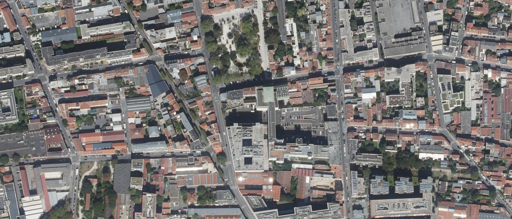 Vue aérienne de Lycée ORT DANIEL MAYER