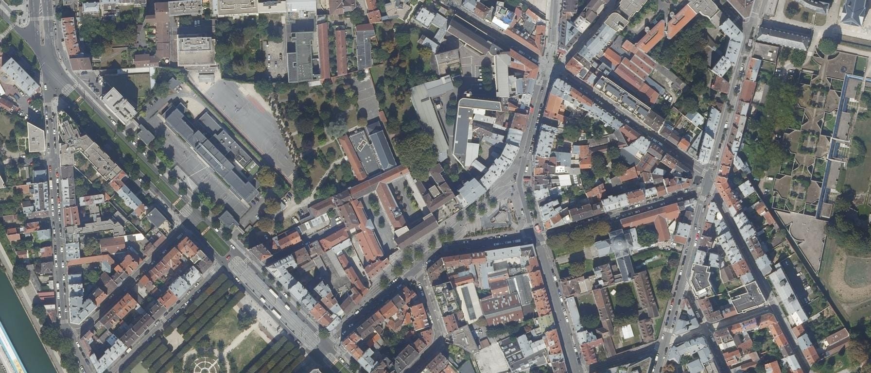 Vue aérienne de Lycée Jean-Baptiste de La Salle