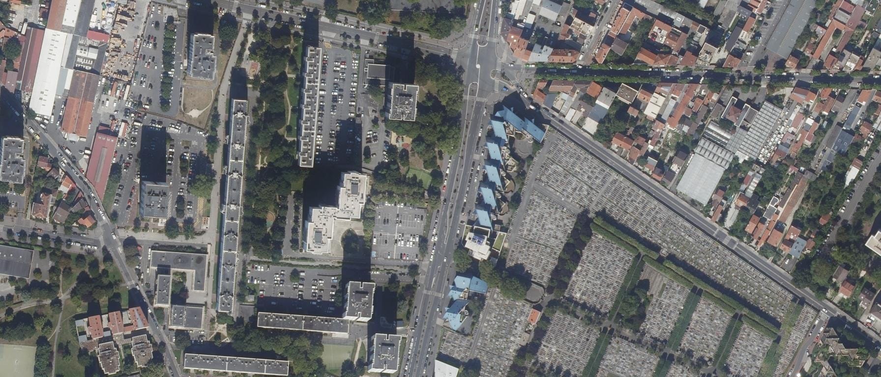 Vue aérienne de CERPE