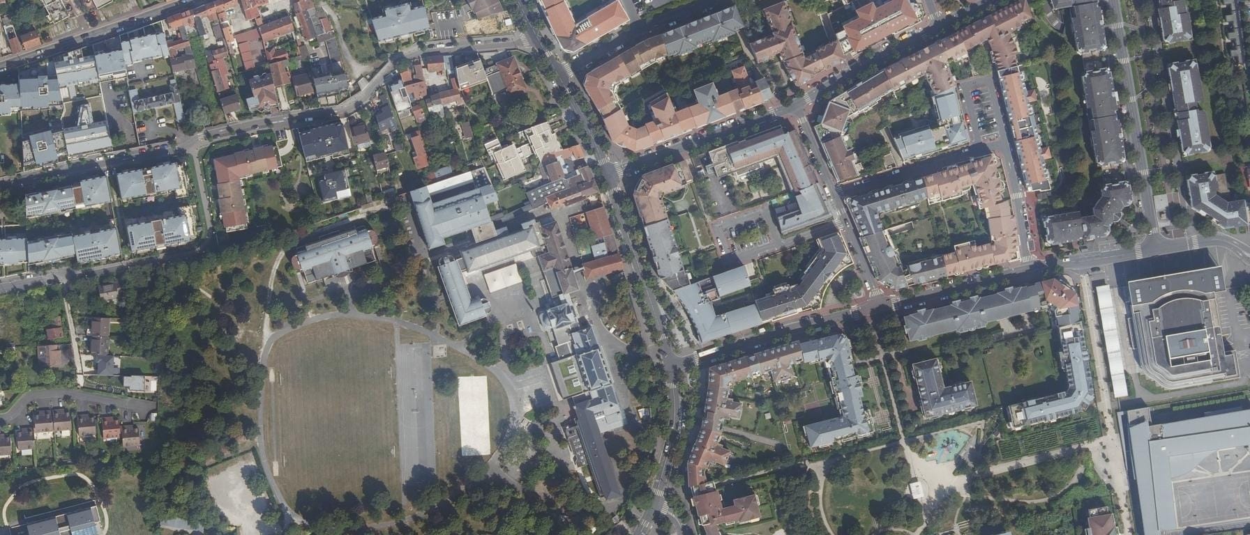 Vue aérienne de Lycée Francoise Cabrini