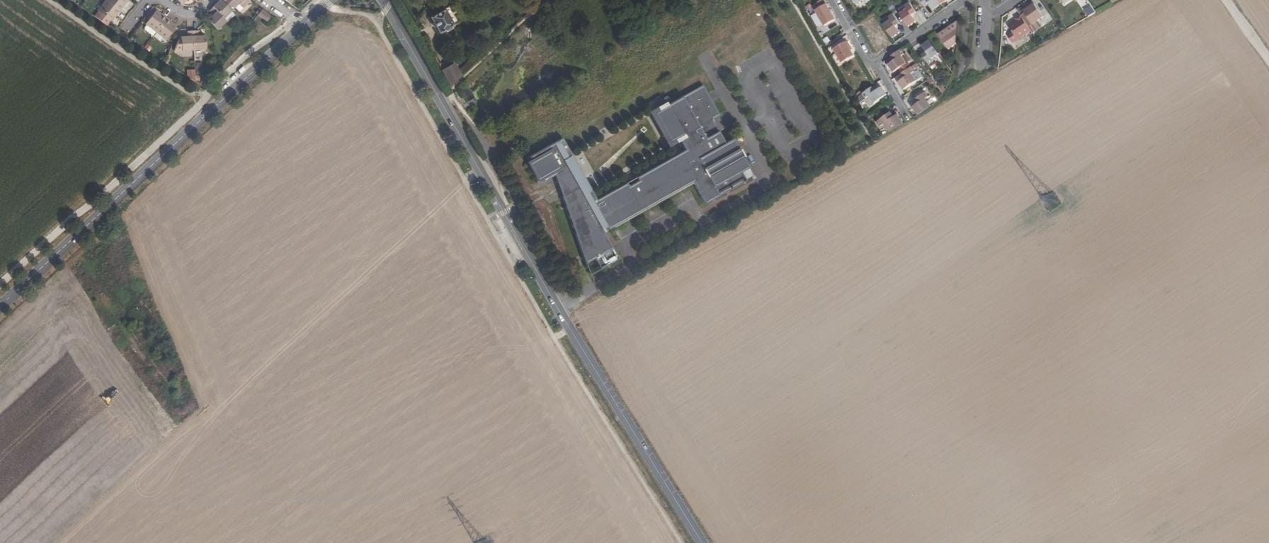 Vue aérienne de I.U.T de Tremblay-en-France - Paris 8