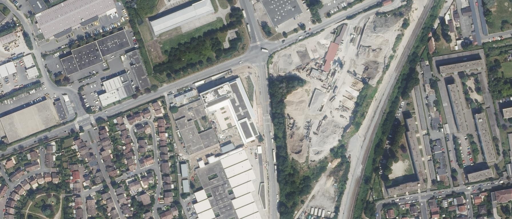 Vue aérienne de Lycée Nicolas-Joseph Cugnot