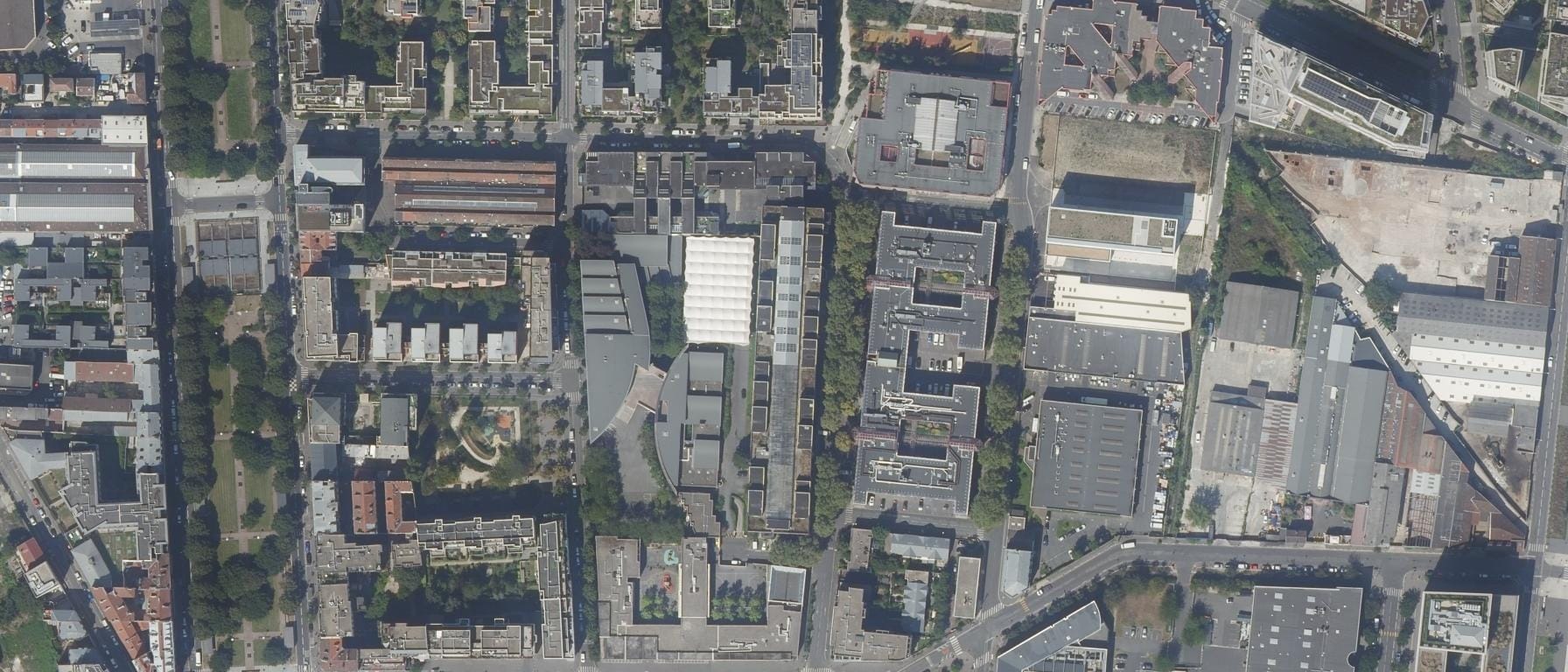 Vue aérienne de I.U.T de Saint-Denis - Antenne de La Plaine - Université Paris 13