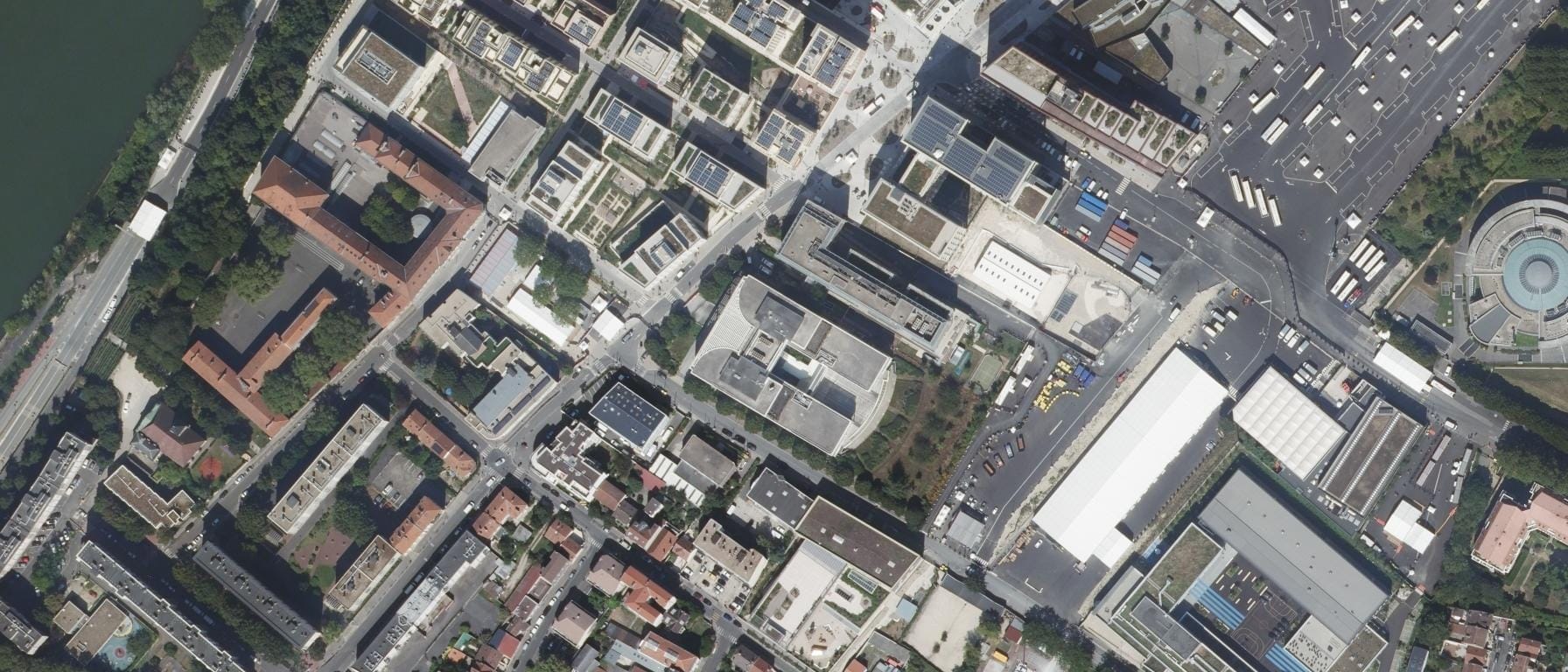 Vue aérienne de Ecole danhier de pédicurie-podologie