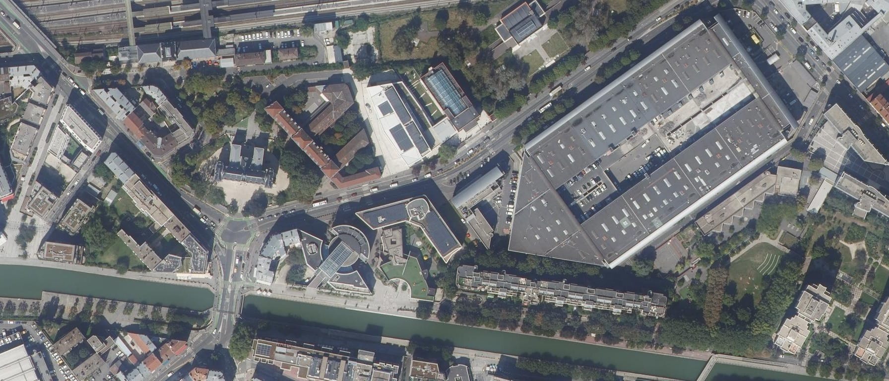 Vue aérienne de SGC Formation