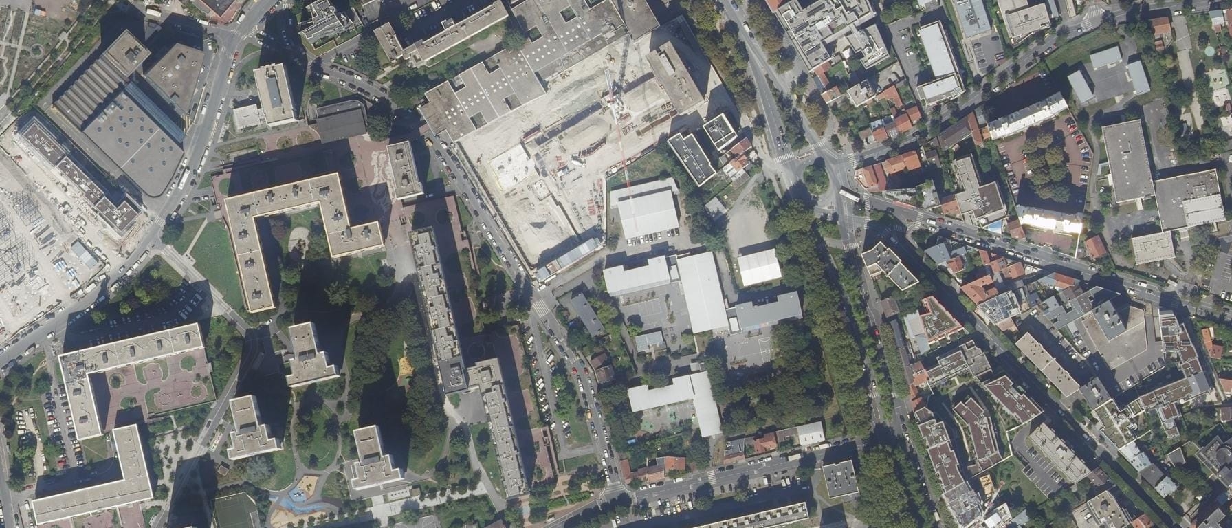 Vue aérienne de CFA Nuevo Entreprise Montreuil