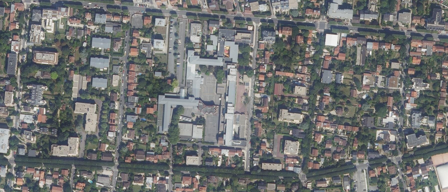 Vue aérienne de Lycée Paul Doumer