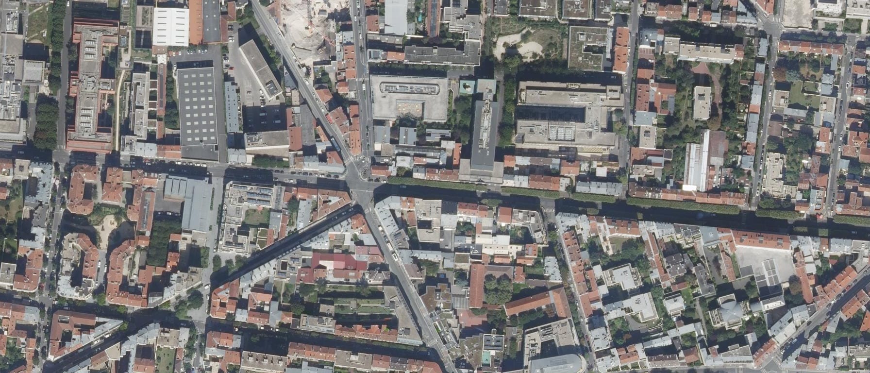 Vue aérienne de Lycée Gregor Mendel