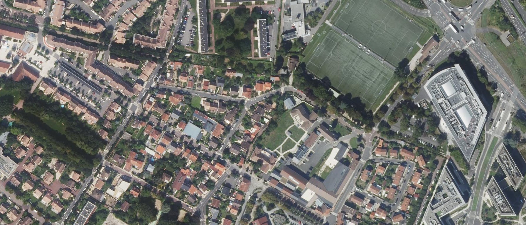 Vue aérienne de AFTRAL CFA TL RUNGIS