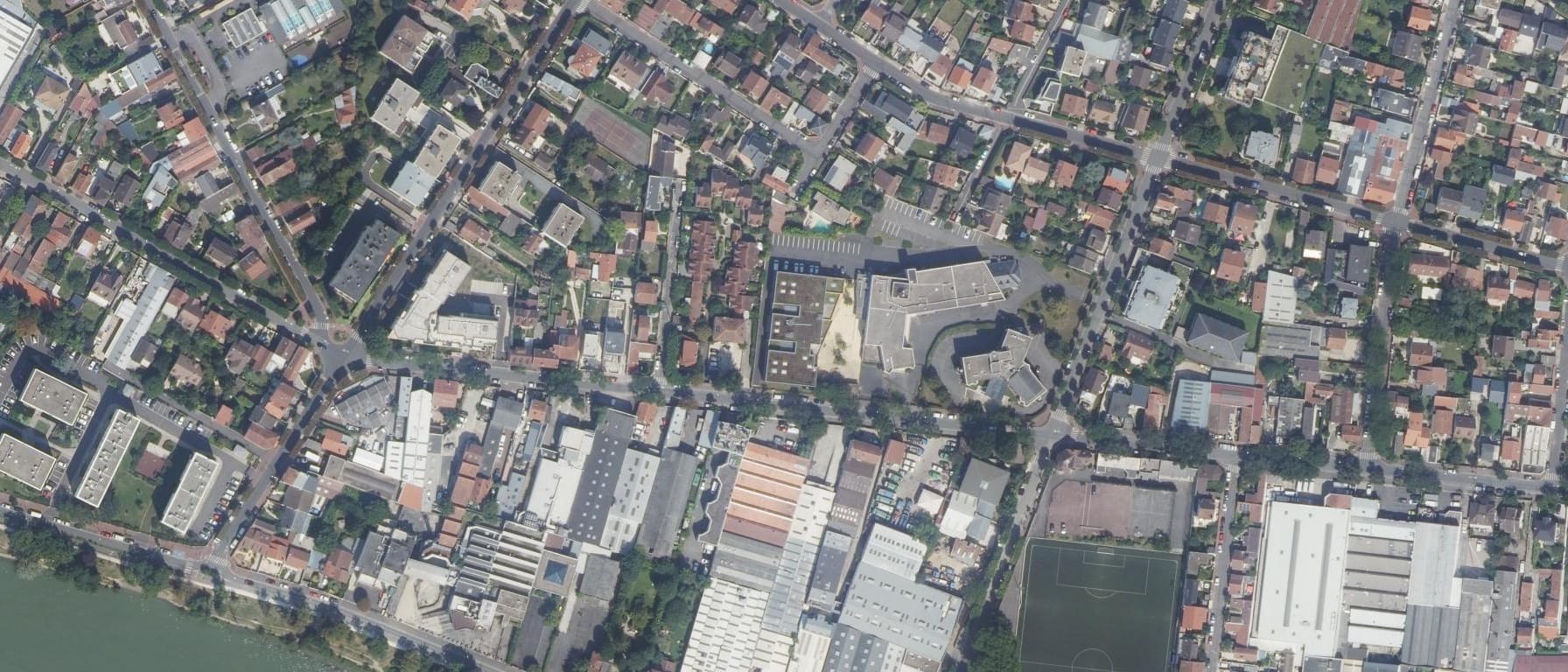 Vue aérienne de CFA CMA FORMATION SAINT - MAUR