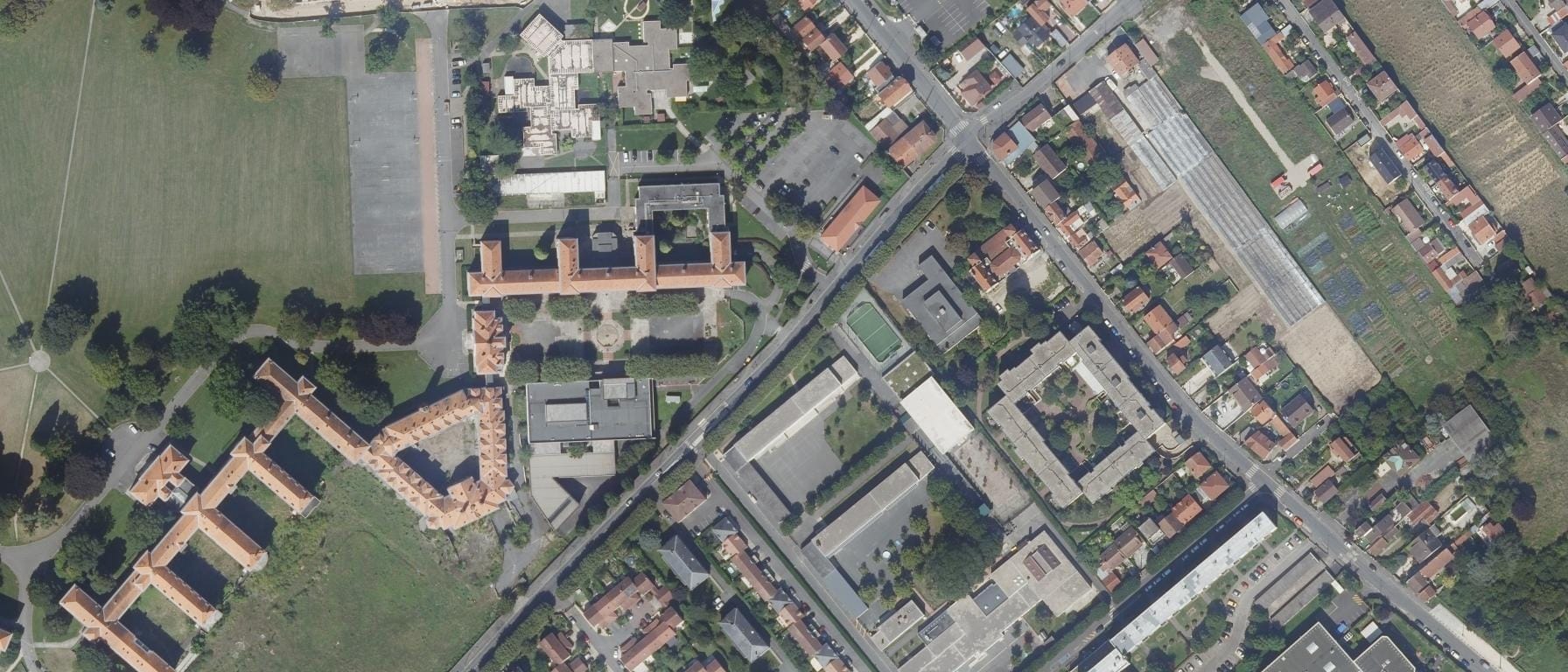 Vue aérienne de IUT de Créteil Vitry (Site de Vitry) - UPEC