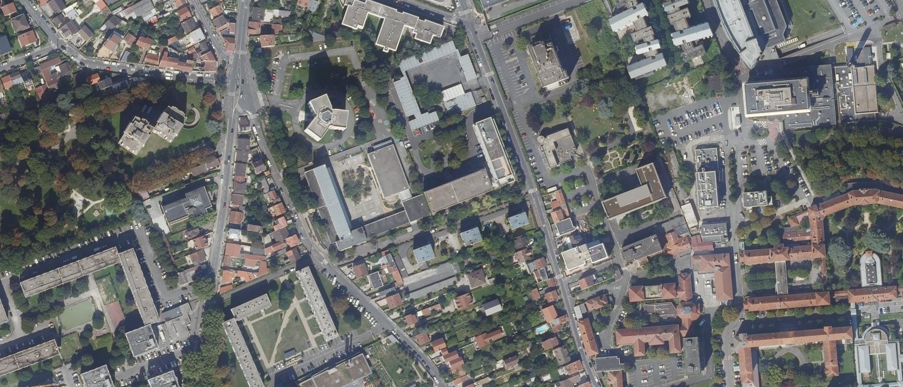 Vue aérienne de SupBiotech Paris