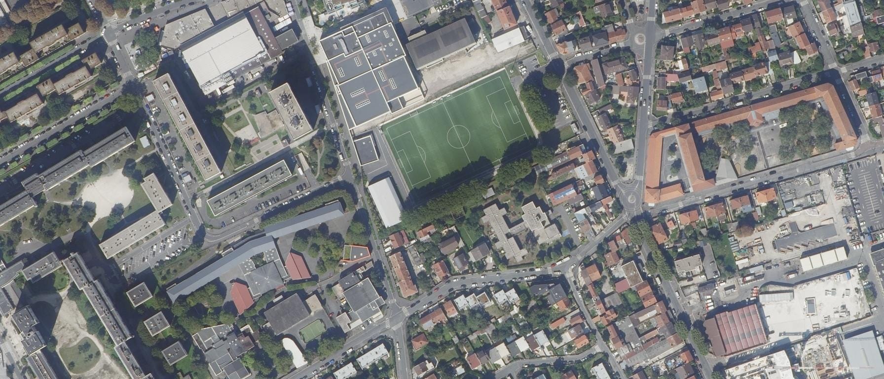 Vue aérienne de CFA PROMOTRANS Vitry-sur-Seine
