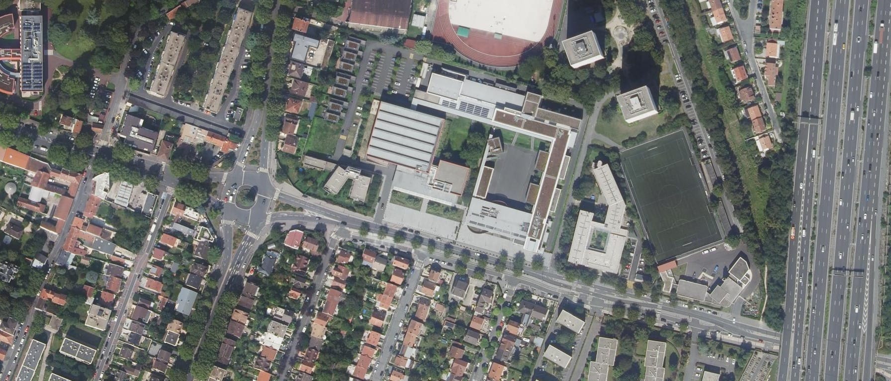 Vue aérienne de Pauline Roland