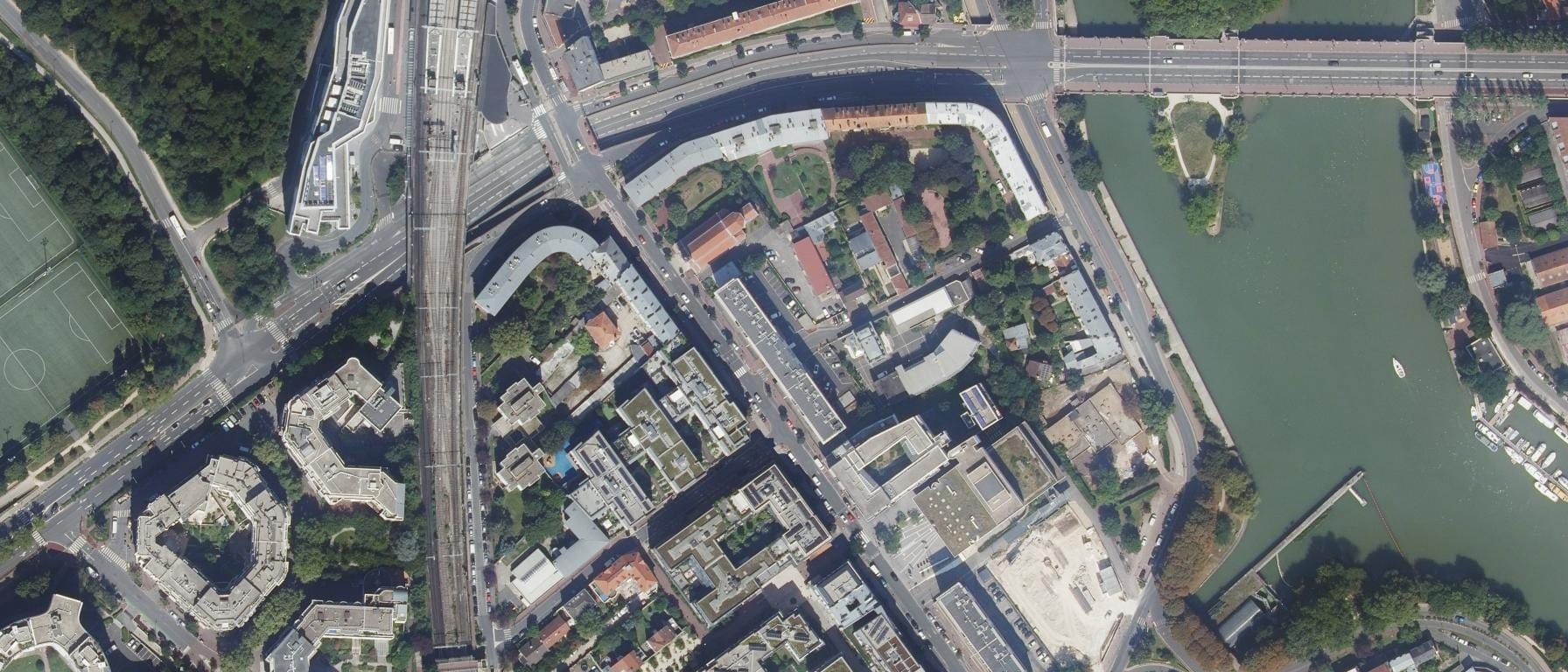 Vue aérienne de Lycée professionnel Sainte Marie