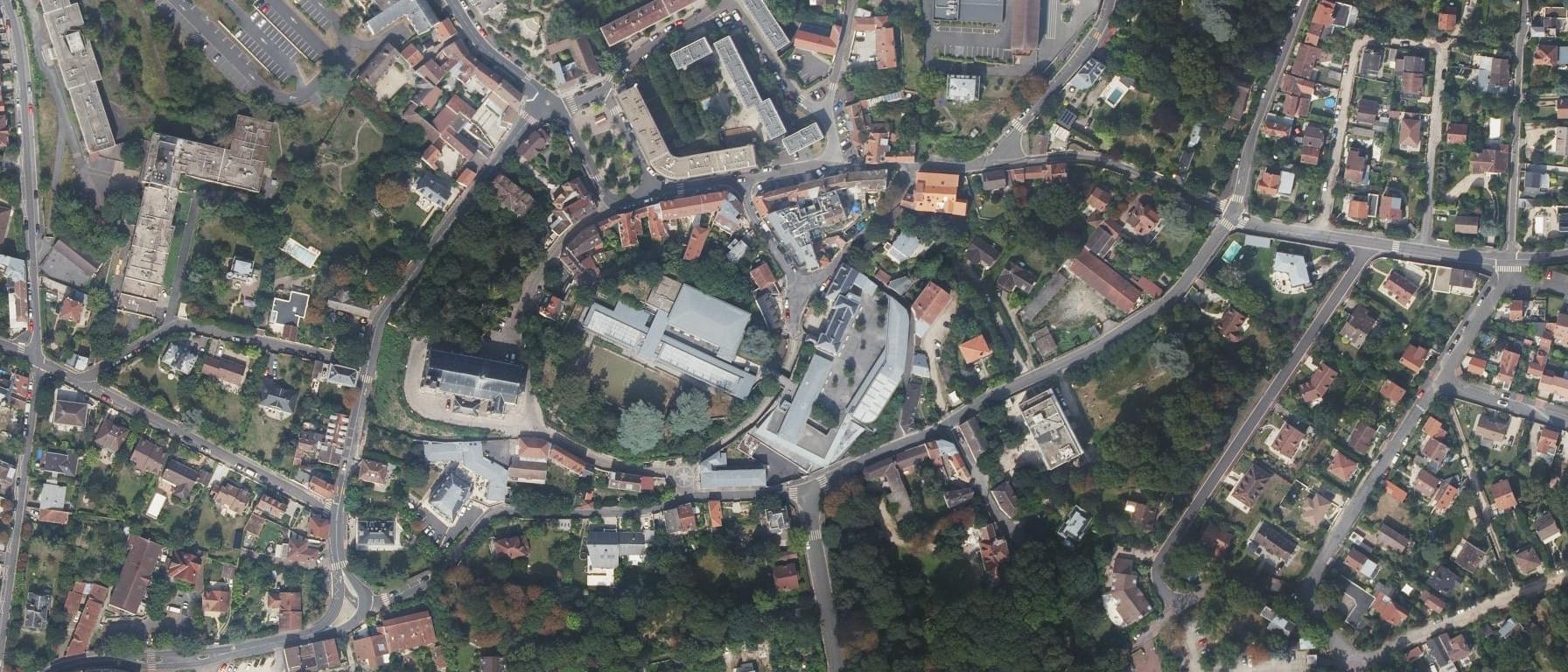 Vue aérienne de Lycée professionnel Turgot