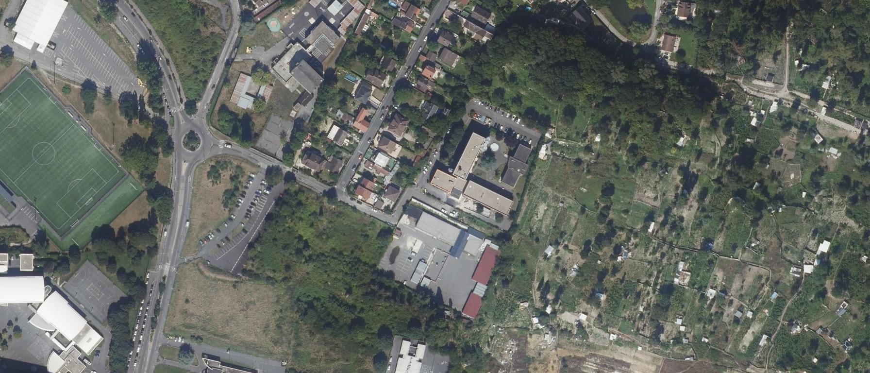 Vue aérienne de IFSI Léonie Chaptal
