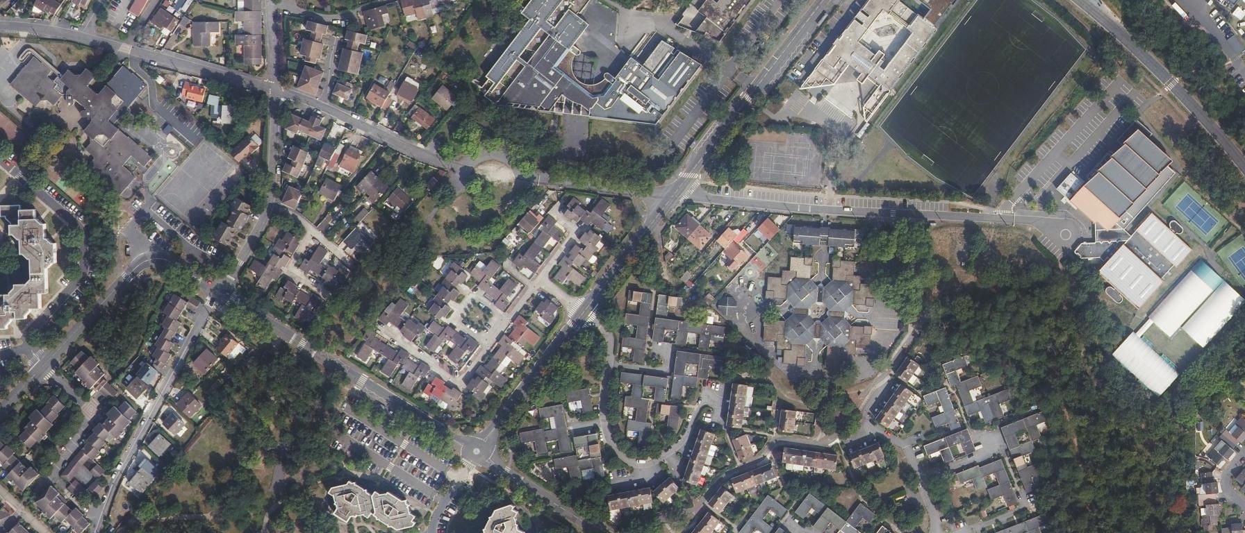 Vue aérienne de Lycée professionnel Auguste Escoffier