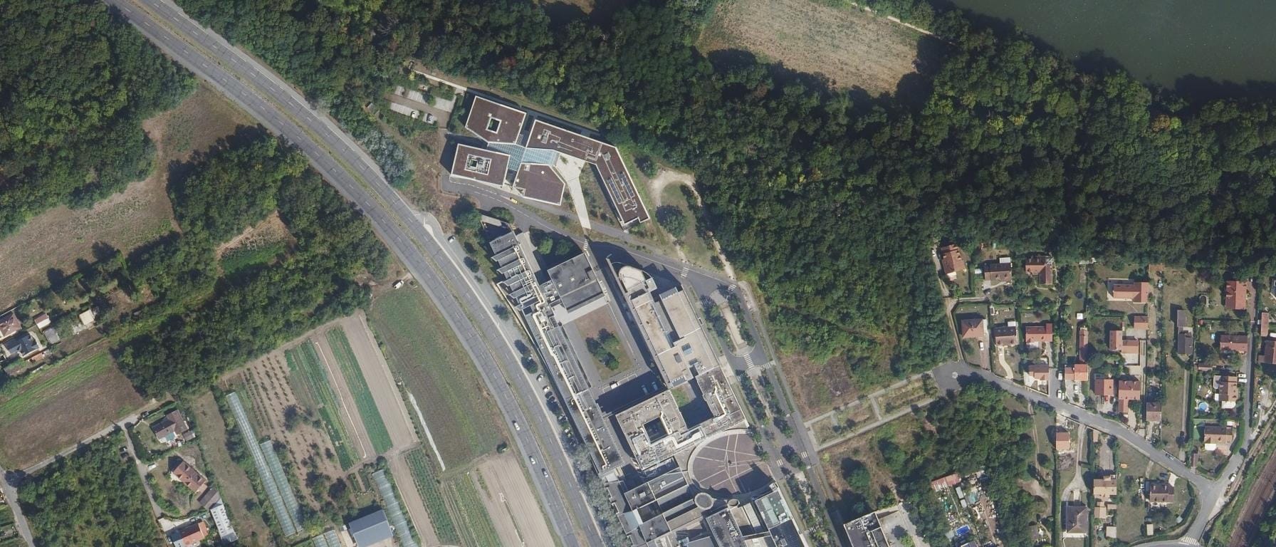 Vue aérienne de I.U.T de Cergy-Pontoise - Site de Neuville