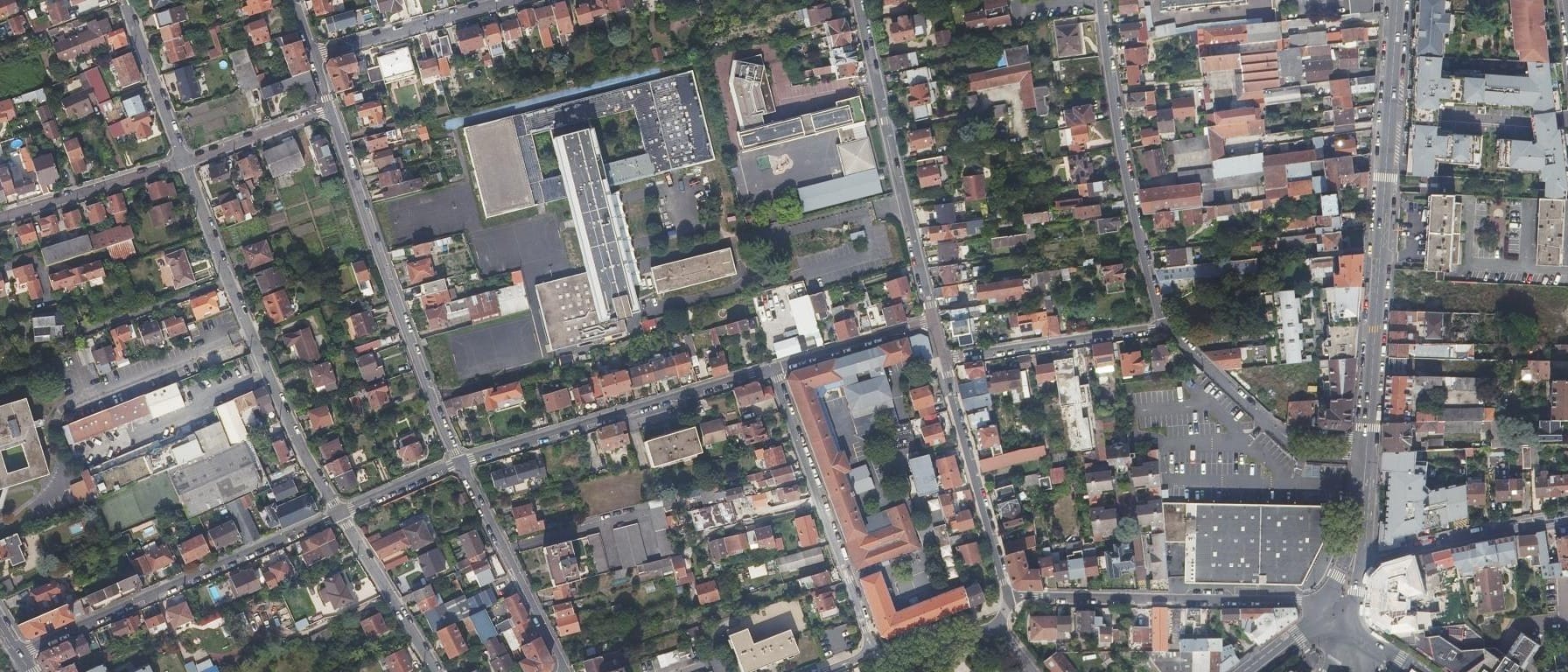 Vue aérienne de Organisme de formation-Centre de formation d'apprentis - PRO BUSINESS ACADEMY - Argenteuil