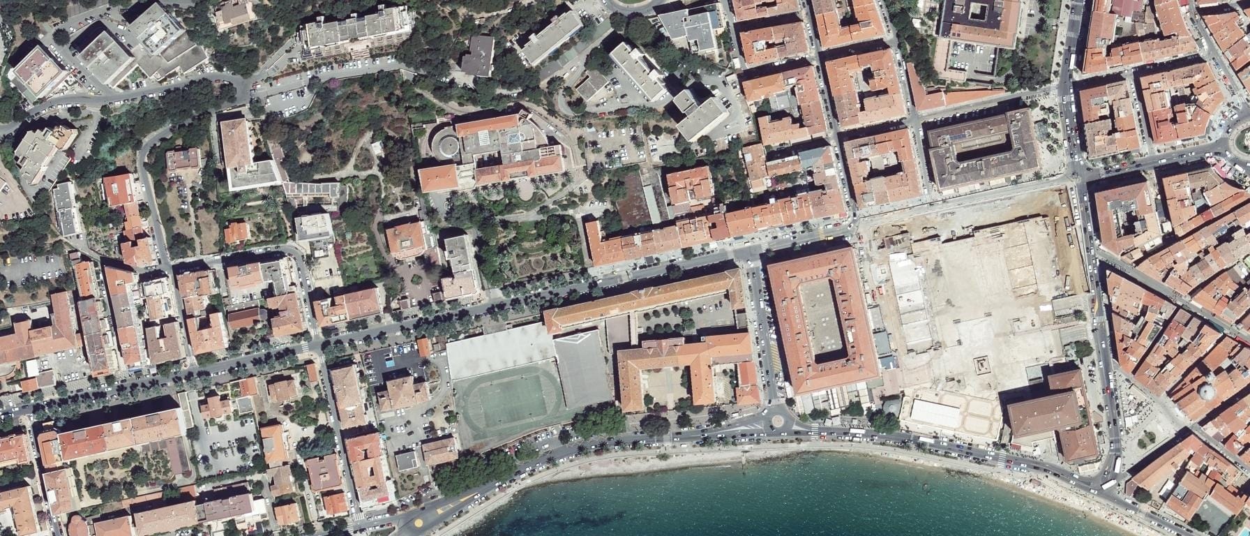 Vue aérienne de Lycée Fesch