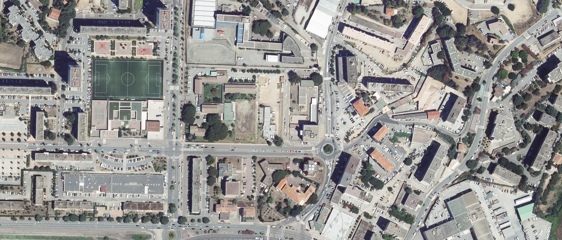 Vue aérienne de Lycée professionnel Jules Antonini