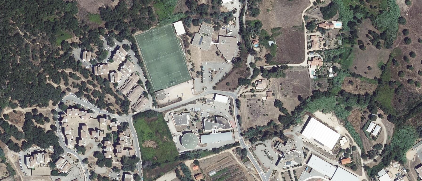 Vue aérienne de CFA AMPARA