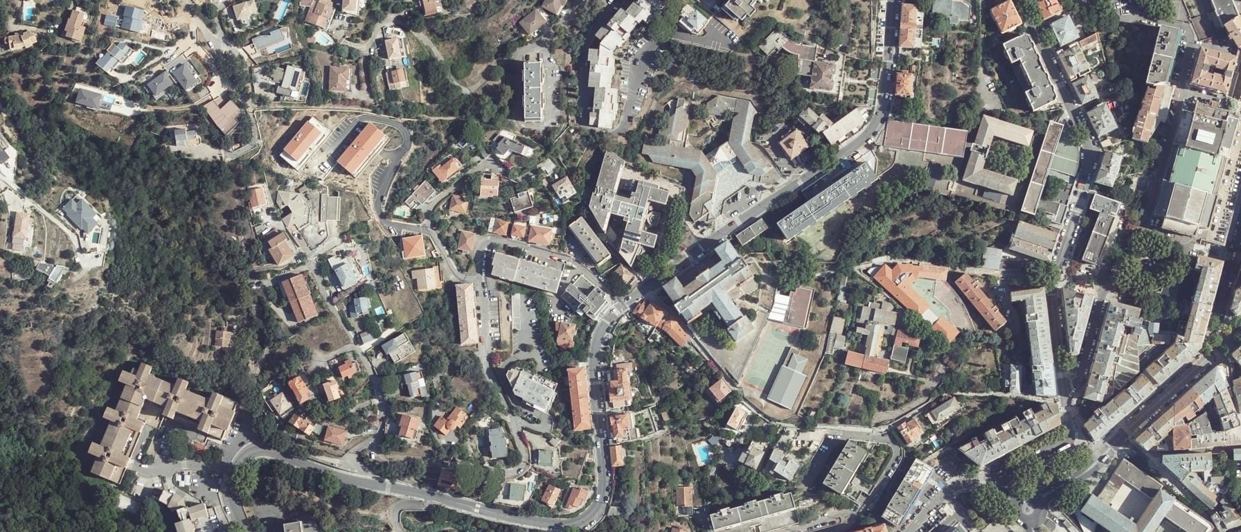 Vue aérienne de Lycée Jeanne D'Arc