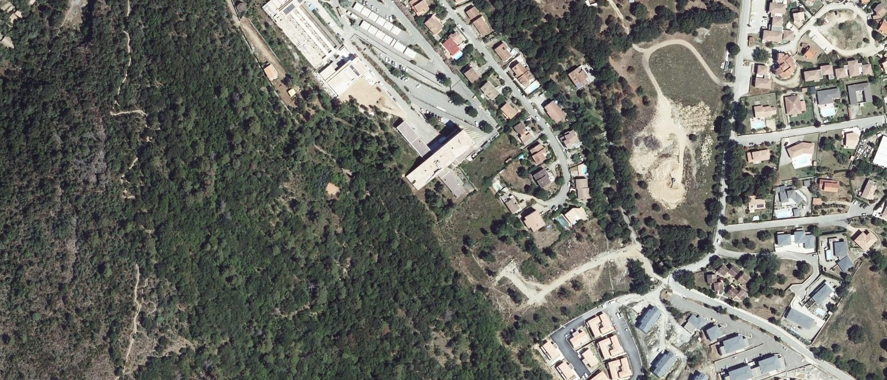 Vue aérienne de I.U.T de Corte