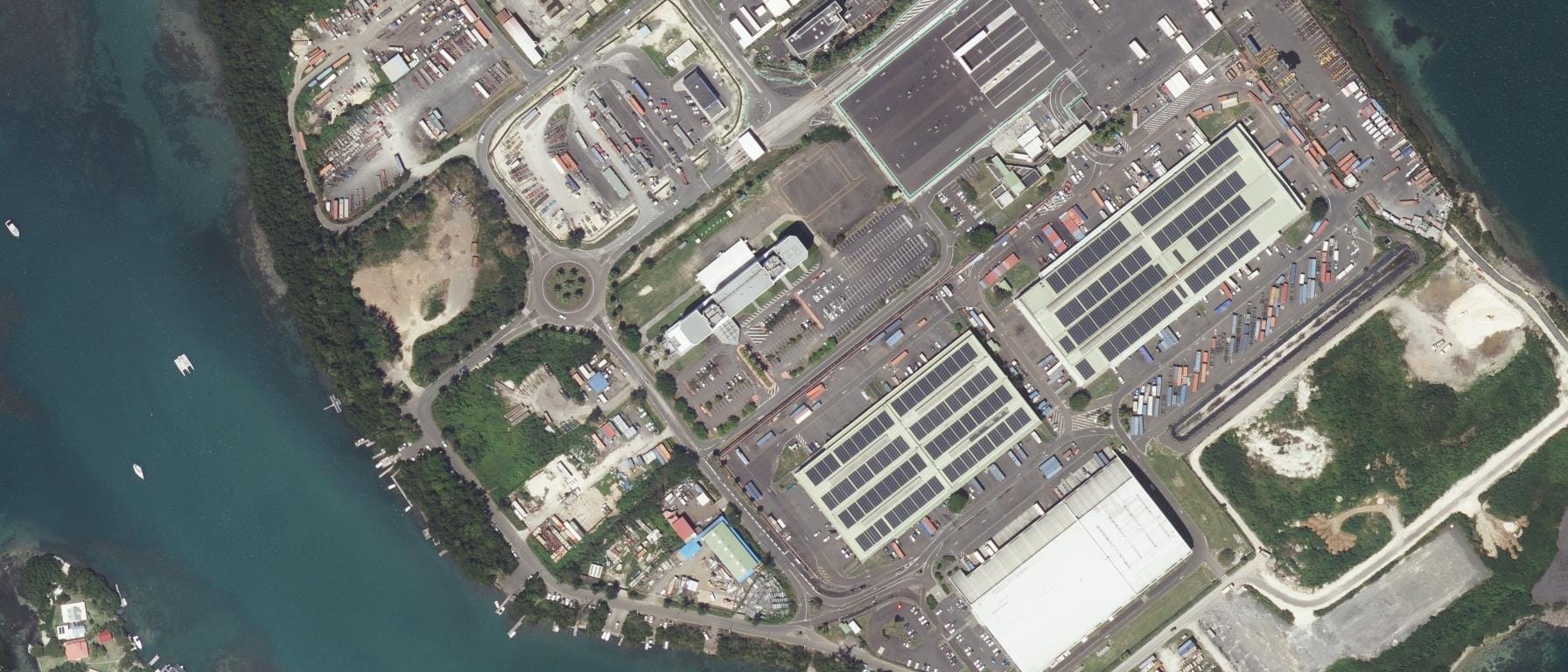 Vue aérienne de EGC Guadeloupe