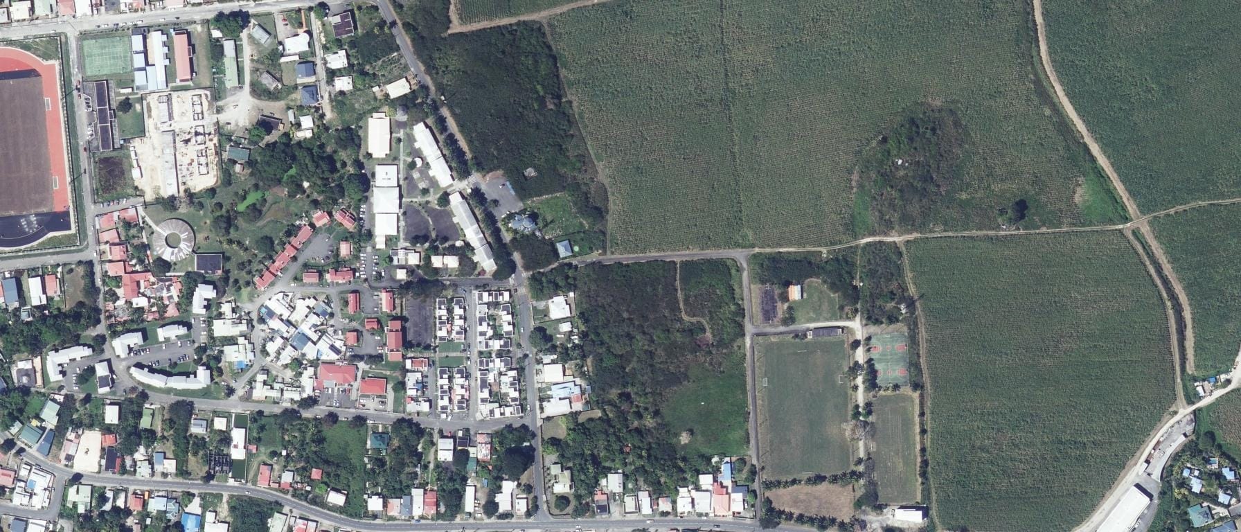 Vue aérienne de Lycée Nord Grande Terre