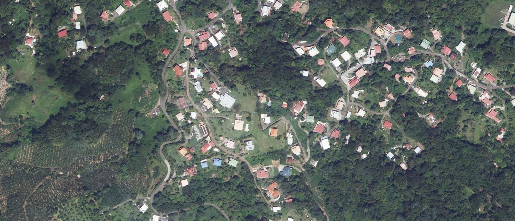Vue aérienne de Lycée professionnel La Trinite