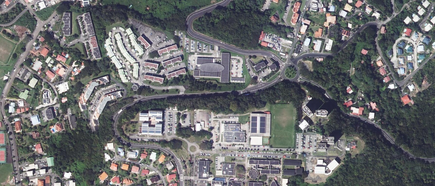 Vue aérienne de CFA Tertiaire skillfor
