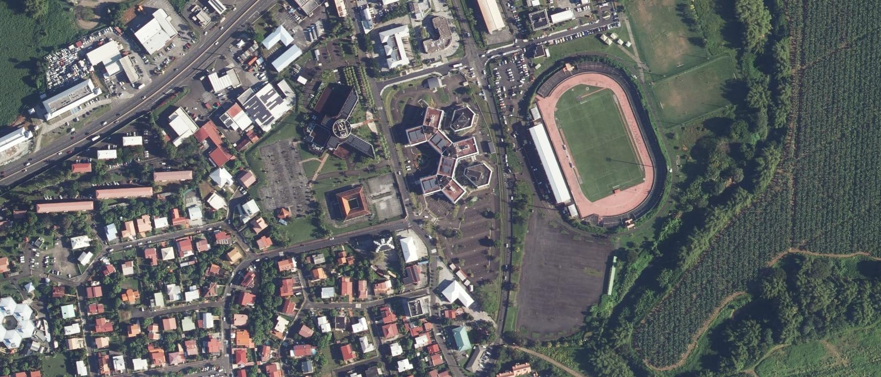 Vue aérienne de Lycée professionnel Place D Armes