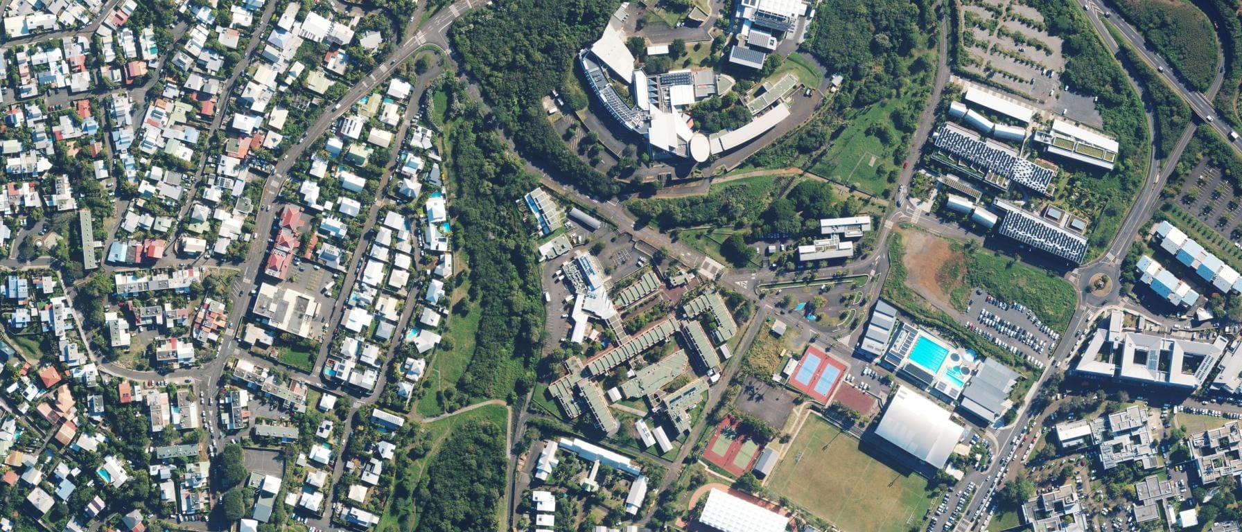 Vue aérienne de Lycée Ambroise Vollard