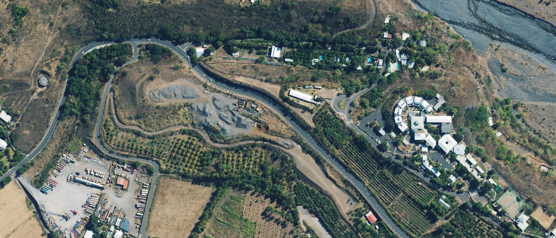 Vue aérienne de Lycée agricole Emile Boyer de La Giroday